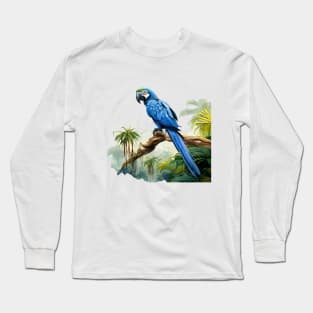 Hyacinth Macaw Long Sleeve T-Shirt